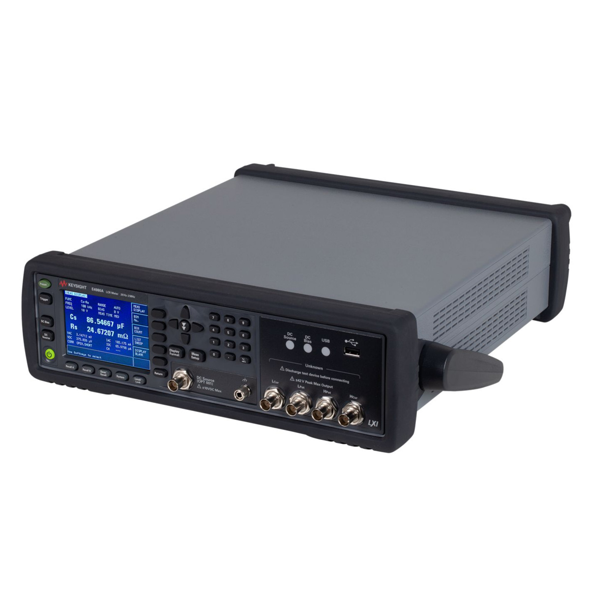 E4980A 精密LCR表，20 Hz至2 MHz