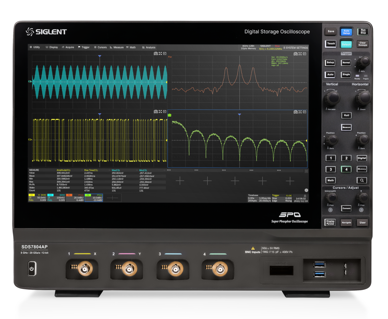 SDS7000A系列高分辨率示波器