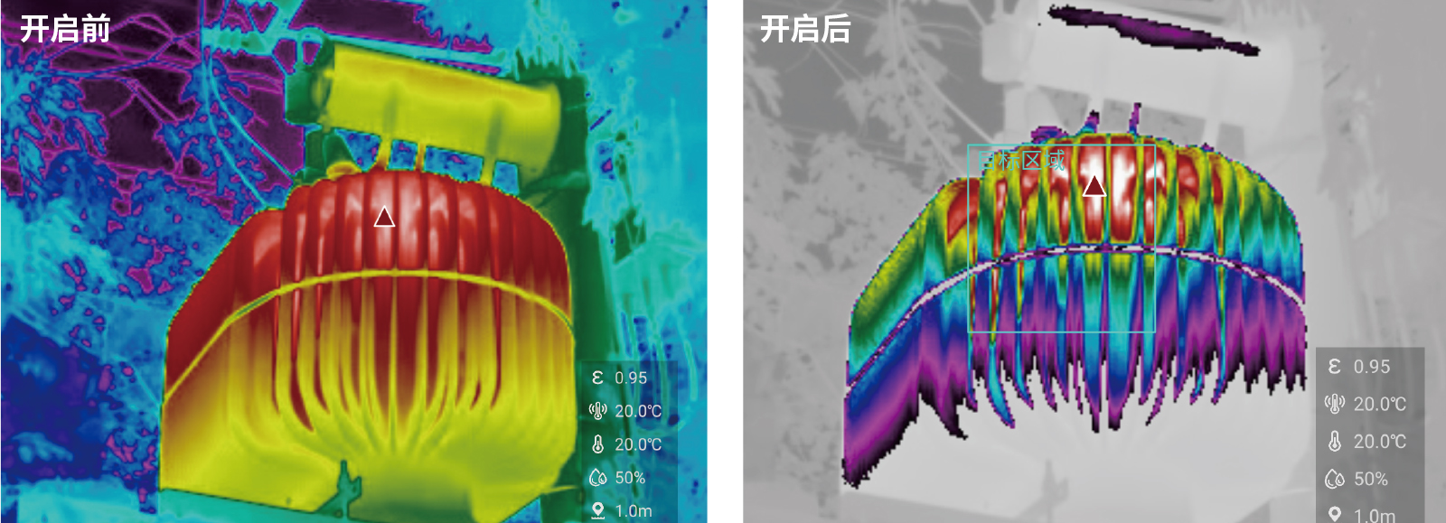 FOTRIC 340+手持热像仪复合调色成像技术